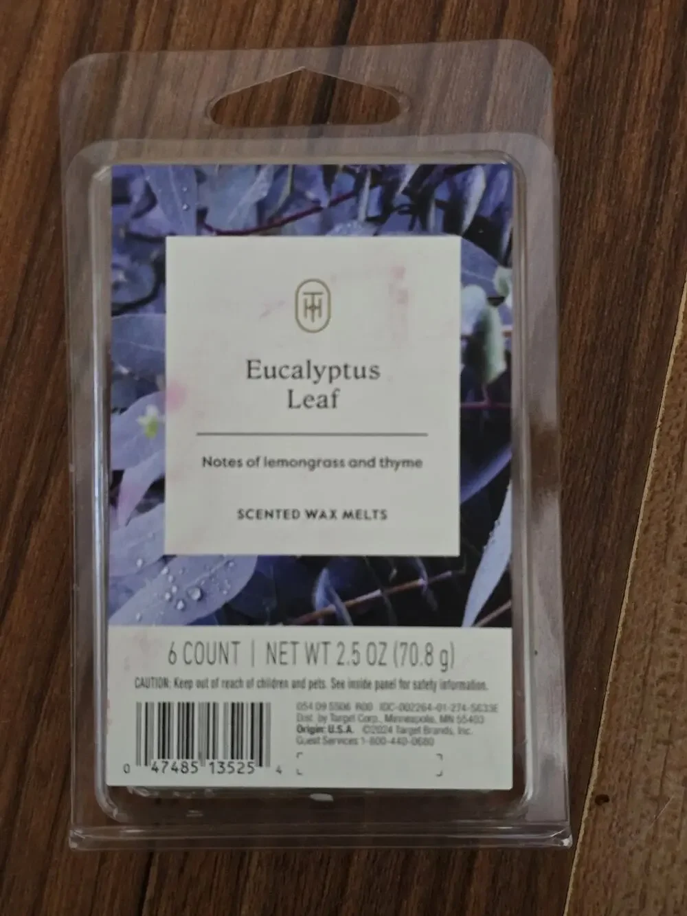 TARGET6ct Eucalyptus Leaf Wax Melts 2.5oz - Threshold